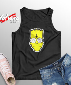 Satanic Bart Simpson Aesthetic Sleeveless Shirt