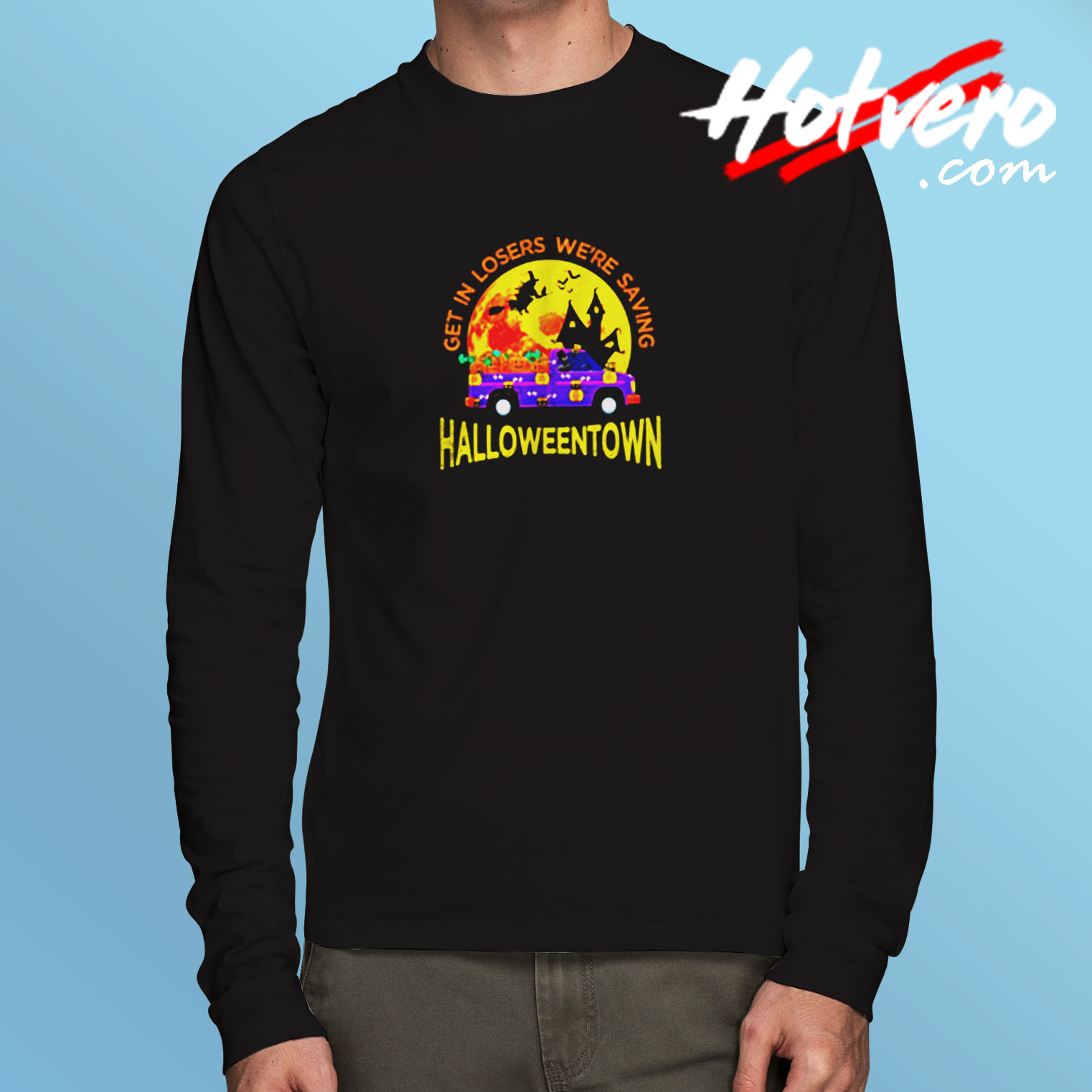Saving Halloweentown Long Sleeve T shirt