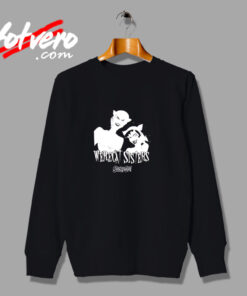 Scooby Doo On Zombie Werecat Sisters Urban Sweatshirt