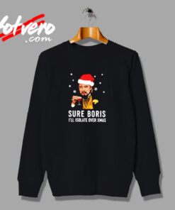 Screenshleonardo Dicaprio Sure Boris I’ll Isolate Over Xmas Urban Sweatshirt