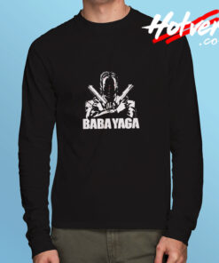 Shadow John Wick Dual Handguns The Babayaga Long Sleeve T shirt