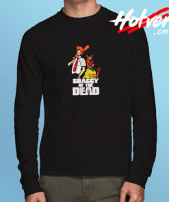 Shaggy Of The Dead Scoobydoo Mystery Long Sleeve T shirt