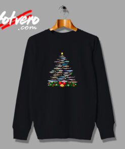Shark Christmas Tree Sweater Urban Sweatshirt