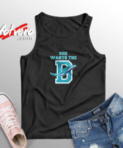 She Wants The D Miami Football Fan Aesthetic Sleeveless Shirt