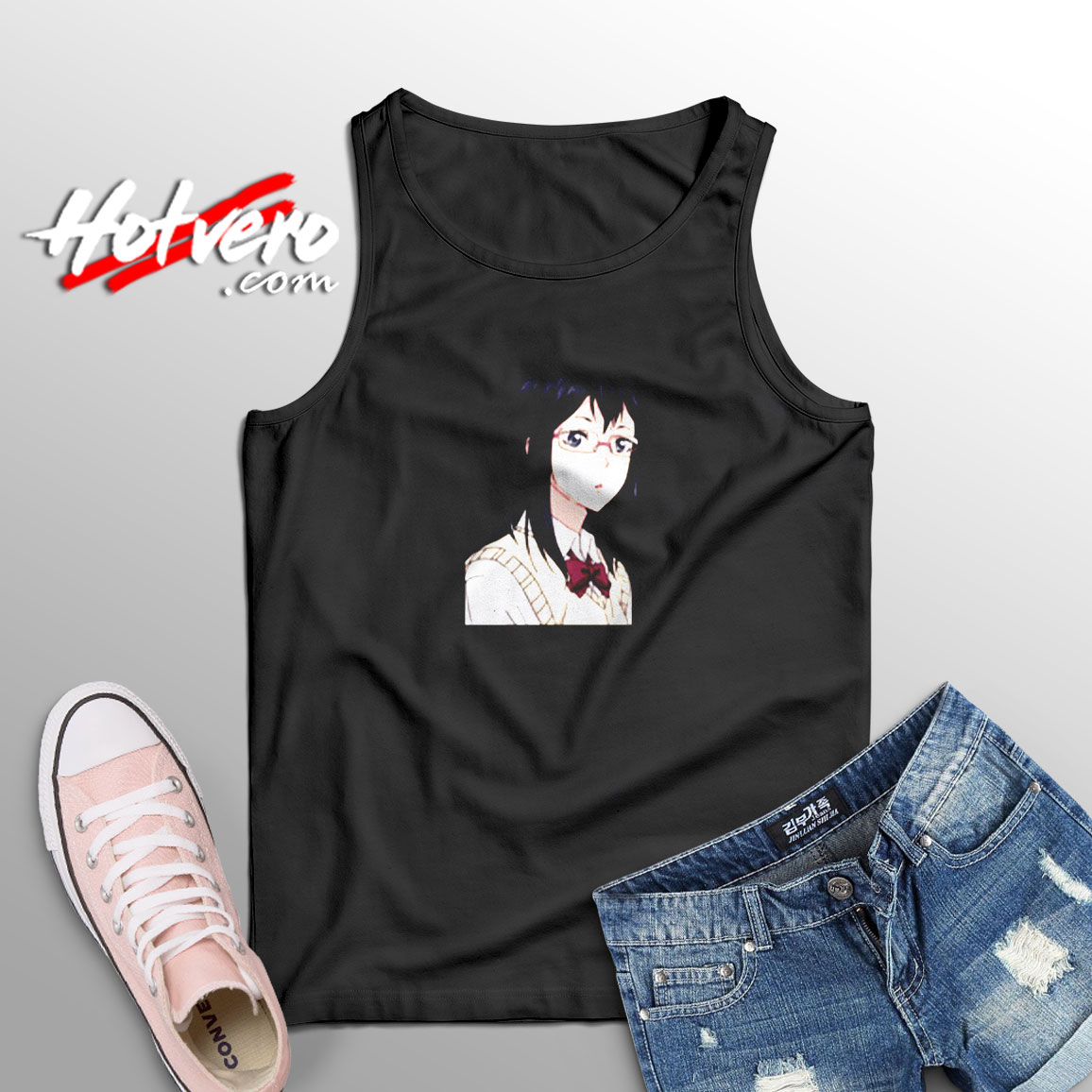 Shimizu Senpai Aesthetic Sleeveless Shirt