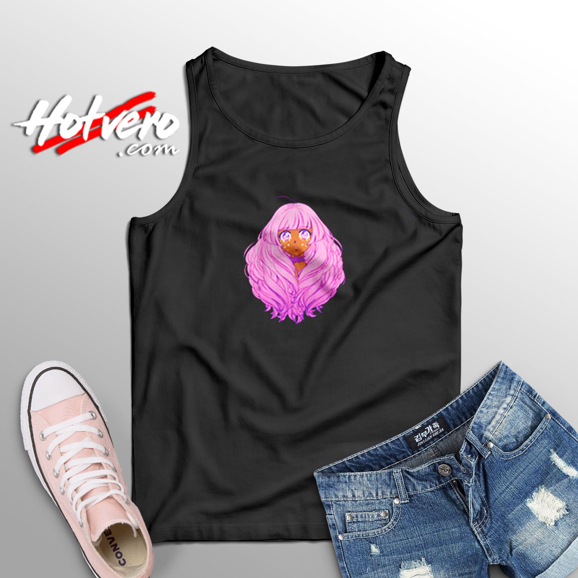 Shimmer Vision Aesthetic Sleeveless Shirt