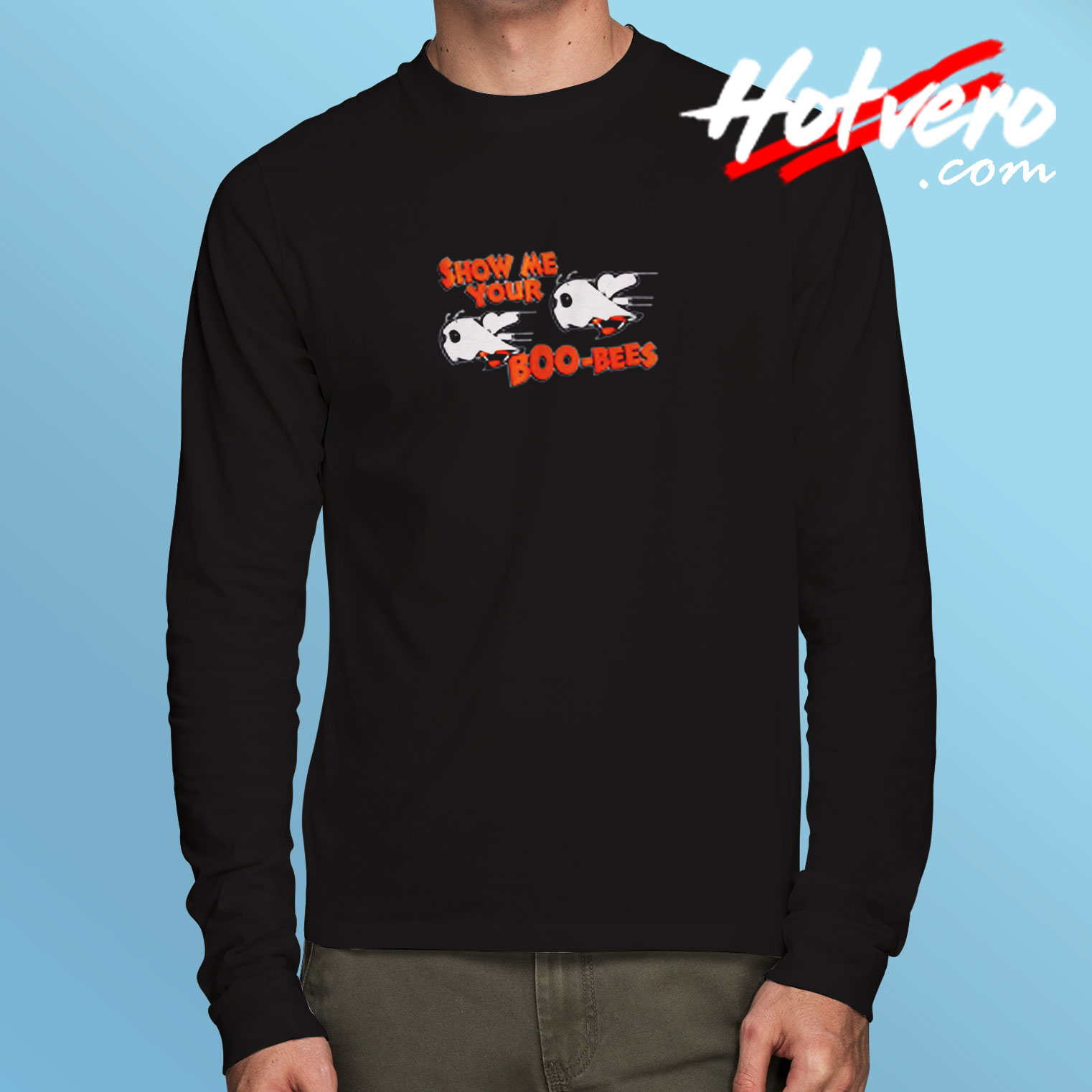 Show Me Your Boo Bees Long Sleeve T shirt