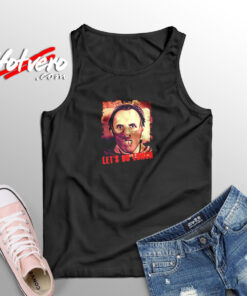 Silence Of The Lambs Let's Do Lunch Aesthetic Sleeveless Shirt