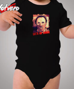 Silence Of The Lambs Let's Do Lunch Cozy Baby Onesies