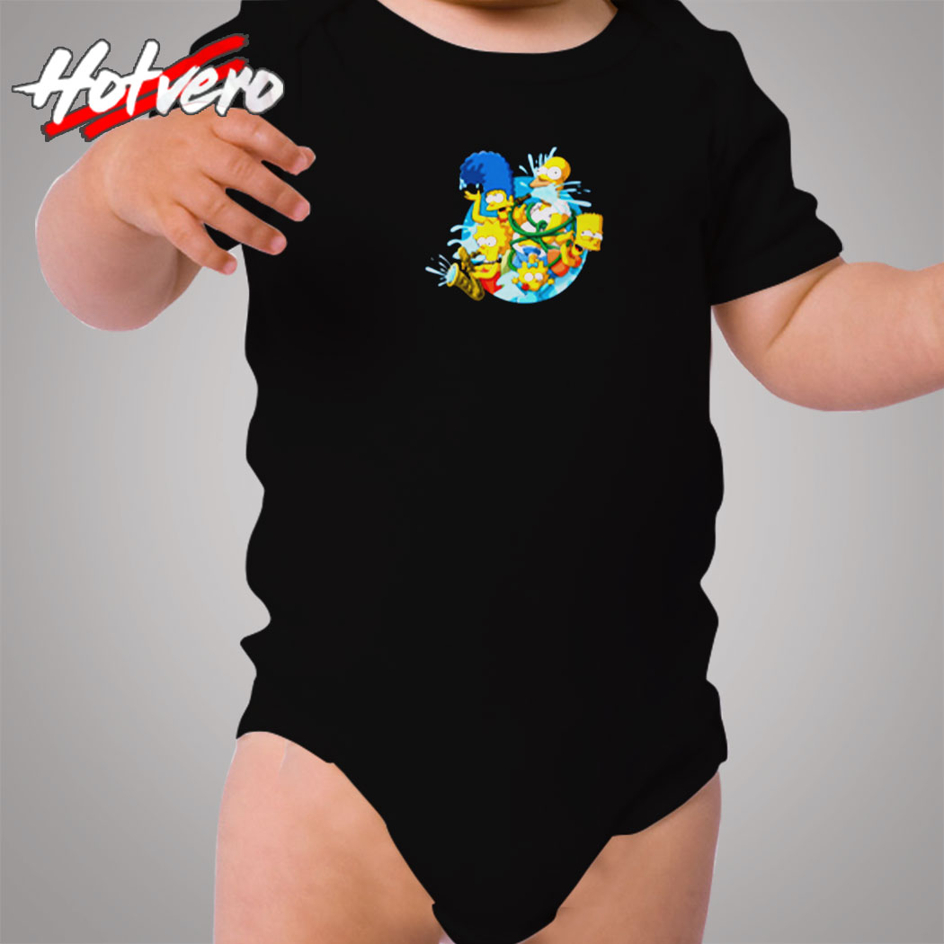 Simpsons Cozy Baby Onesies
