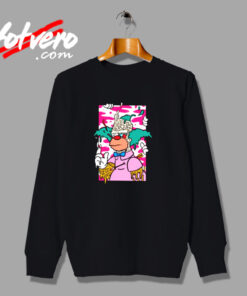 Simpsons Krusty The Clown With An Arrow Urban Sweatshirt