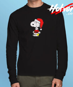 Snoopy Christmas Cute Long Sleeve T shirt