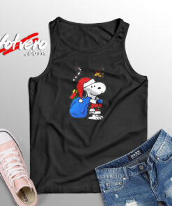 Snoopy Christmas Gifts, Funny Snoopy Christmas Aesthetic Sleeveless Shirt