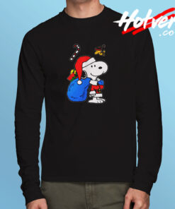 Snoopy Christmas Gifts, Funny Snoopy Christmas Long Sleeve T shirt