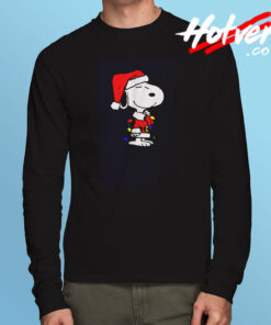 Snoopy Christmas Santa Xmas Long Sleeve T shirt