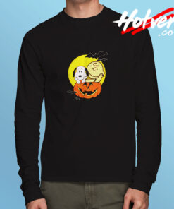 Snoopy Halloween Cartoon Parody Long Sleeve T shirt