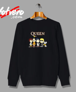 Snoopy Joe Cool With The Queen Band Urban Sweatshirt