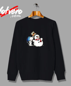 Snoopy Peanuts Snowman Christmas Urban Sweatshirt