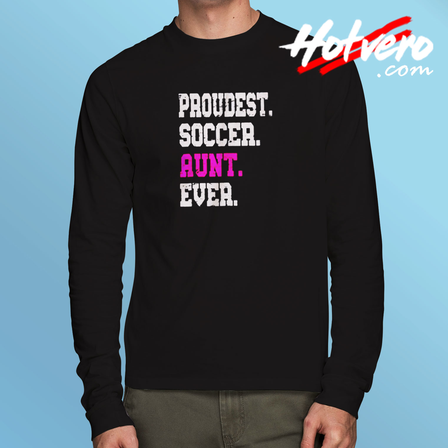 Soccer Aunt Long Sleeve T shirt