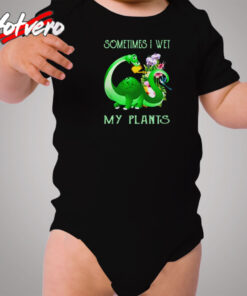 Sometimes I Wet My Plants Cozy Baby Onesies