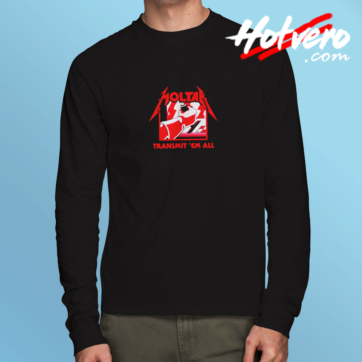 Space Metal Moltar Long Sleeve T shirt