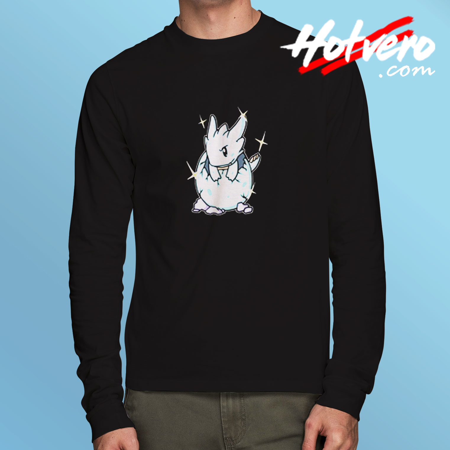 Sparkling Baby Dragon Long Sleeve T shirt