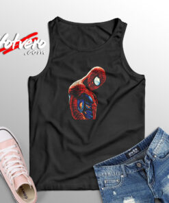 Spider Man Aesthetic Sleeveless Shirt