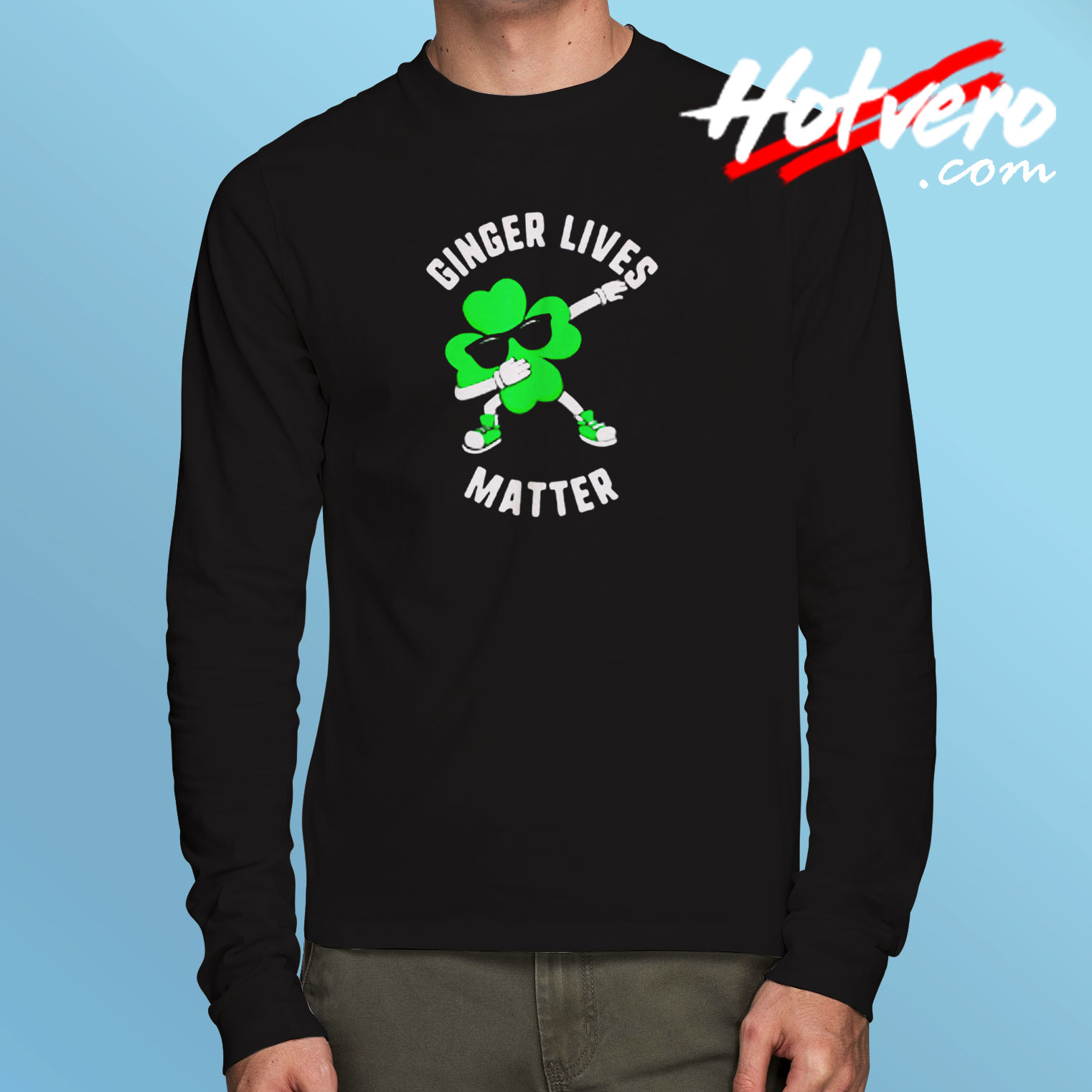 St Patricks Day Ginger Lives Matter Long Sleeve T shirt