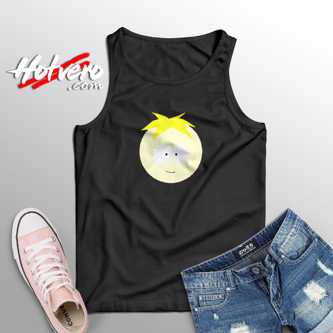 Straight Outta South Park Cute Aesthetic Sleeveless Shirt