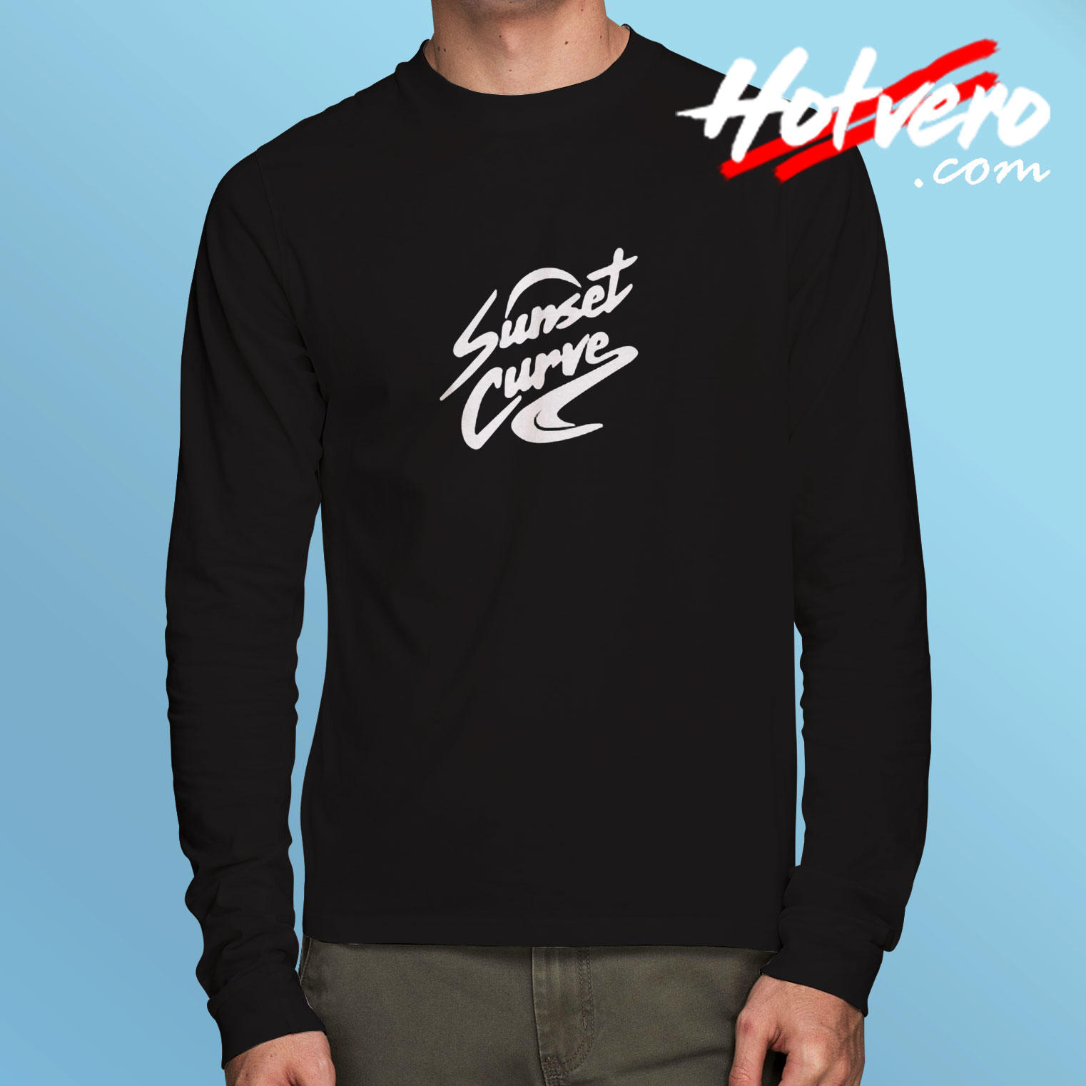 Sunset Curve Logo Julie And The Phantoms Long Sleeve T shirt