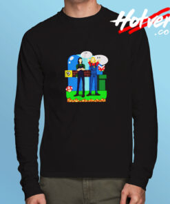 Super Asgard Bros Long Sleeve T shirt