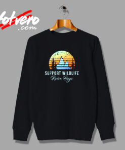 Support Wildlife Raise Boys Urban Sweatshirt