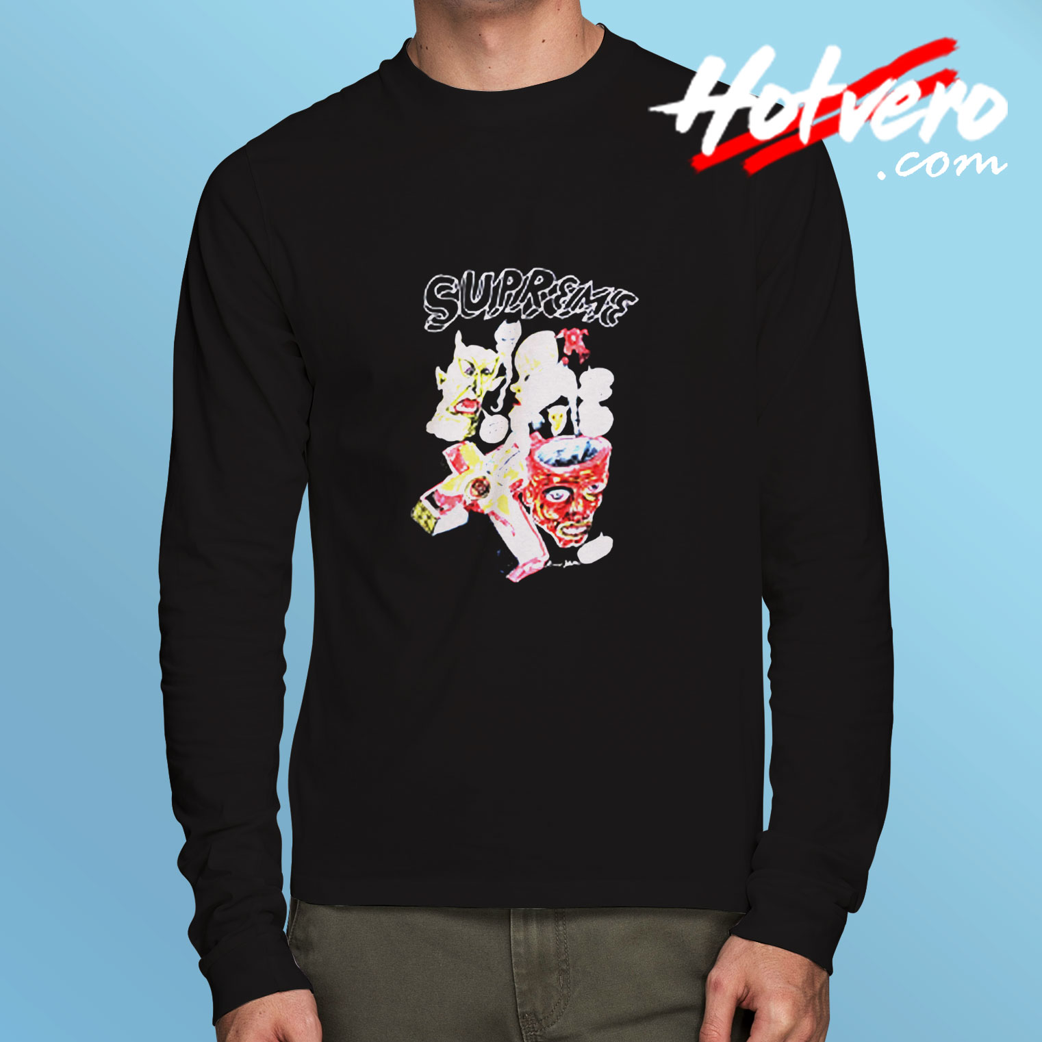 Supreme Daniel Johnston Long Sleeve T shirt