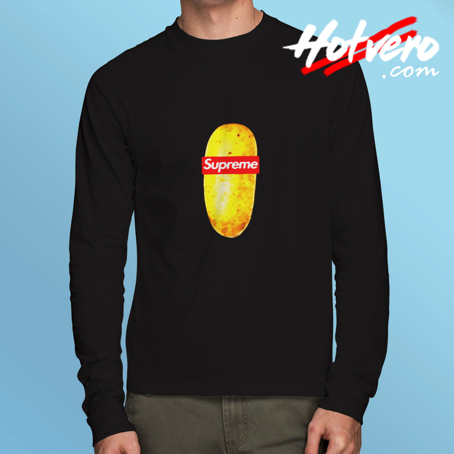 Supreme Hanes Tagless Long Sleeve T shirt