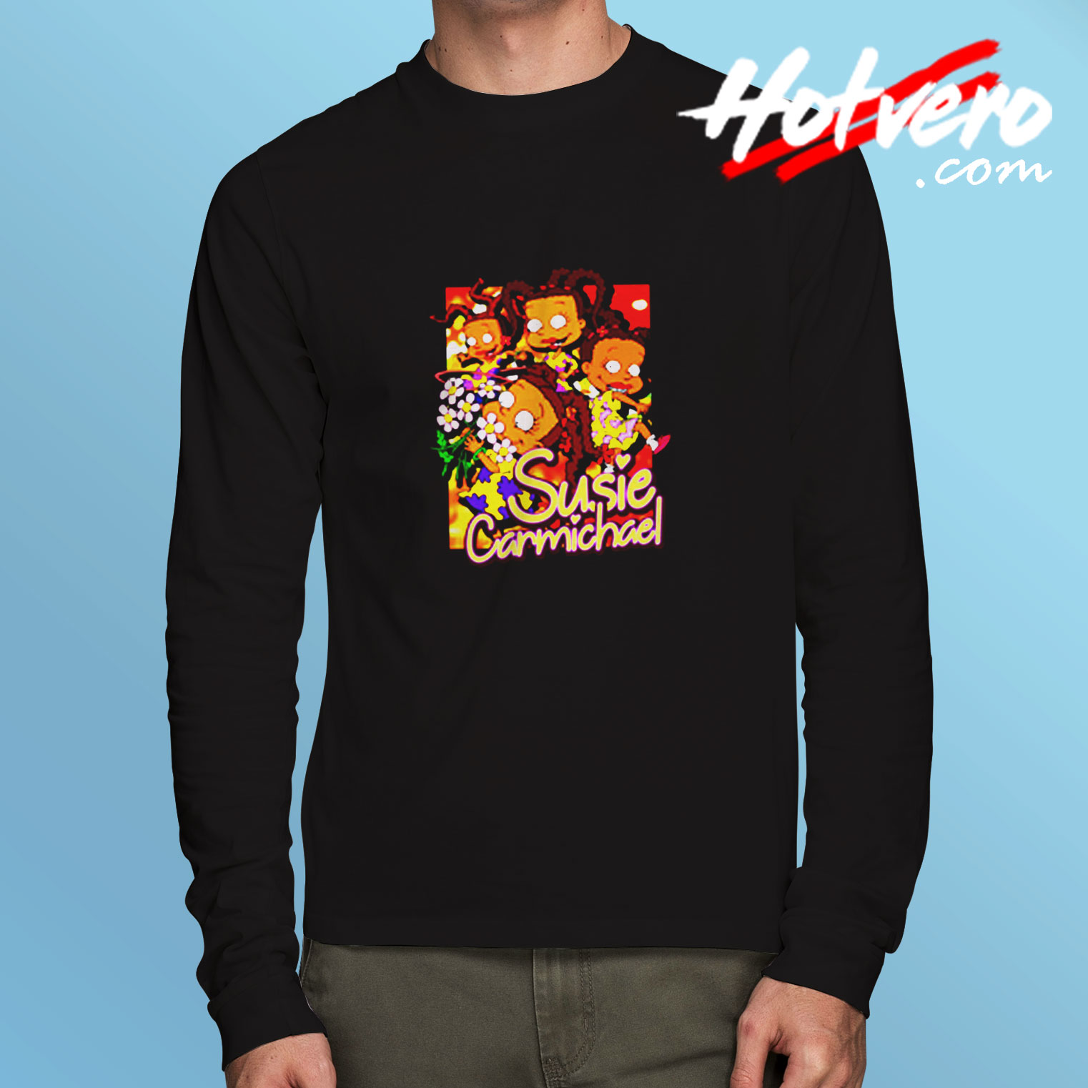 Susie Carmichael Rugrats Custom Long Sleeve T shirt