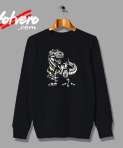 T Rex Dinosaur Robot Urban Sweatshirt