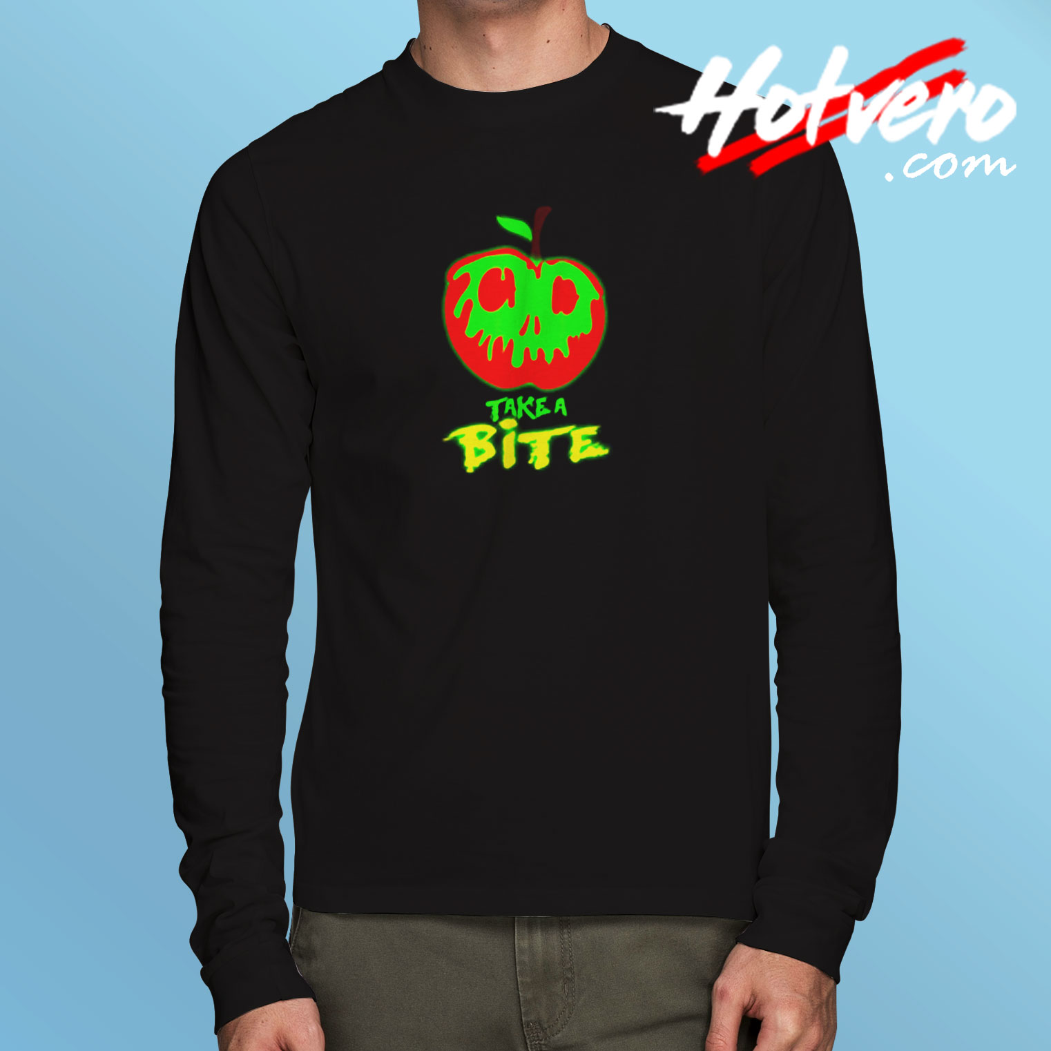 Take A Bite Of Poison’d Apple Long Sleeve T shirt