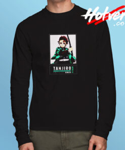 Tanjiro Kamado Kimetsu No Yaiba Long Sleeve T shirt