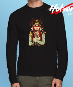 Tattoo Alternative Rebels Fashion Dtg Long Sleeve T shirt