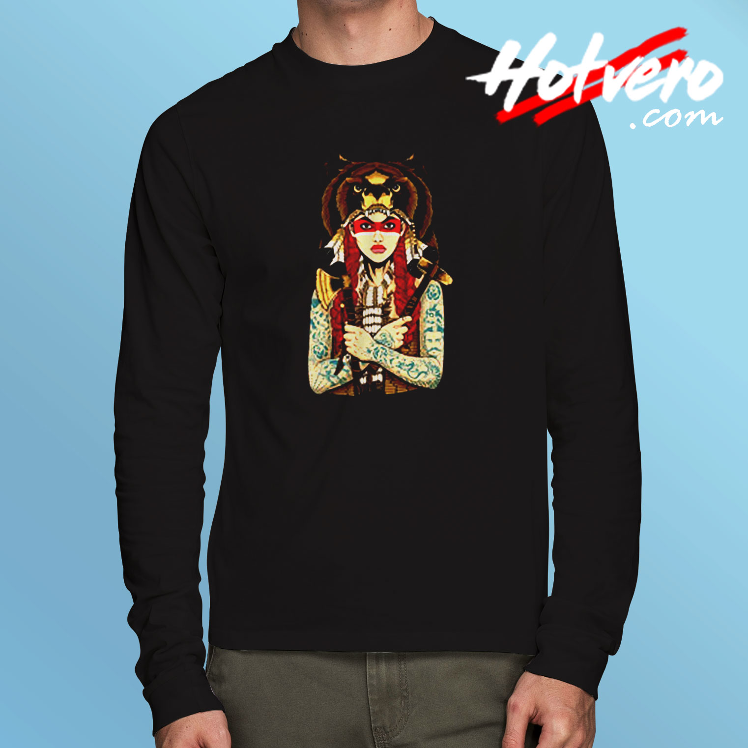 Tattoo Alternative Rebels Fashion Dtg Long Sleeve T shirt