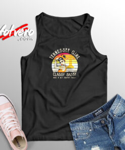 Tennessee Strong Girl Classy Sassy Aesthetic Sleeveless Shirt