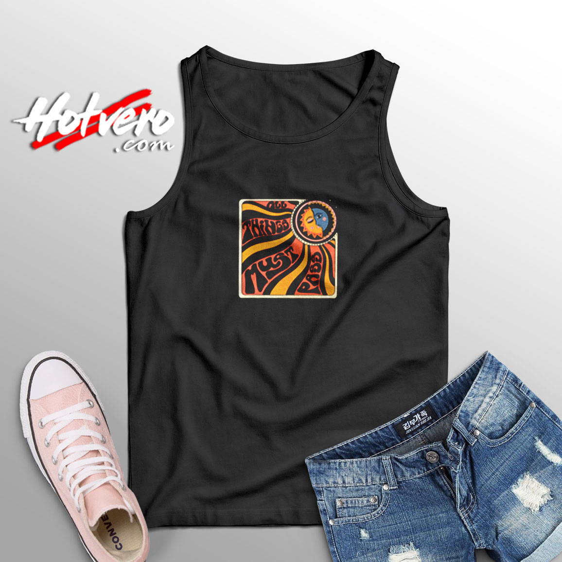 The Beatles All Things Must Pass Aesthetic Sleeveless Shirt