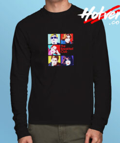 The Breakfast Club Movie 80s Retro Long Sleeve T shirt