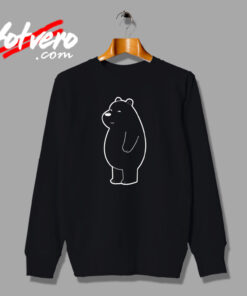 The Cool Ice Bear Design Urban Sweatshirt