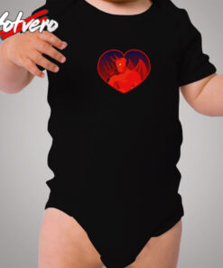 The Devil In Your Heart Cozy Baby Onesies