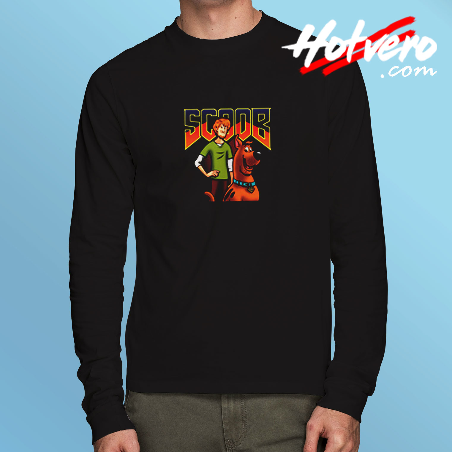 The Dynamic Doom Duo Scooby Doo Long Sleeve T shirt