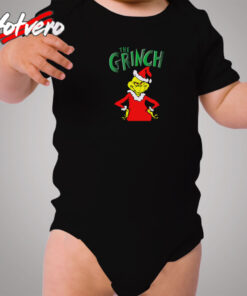 The Grinch Cozy Baby Onesies