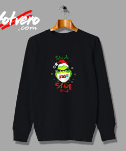 The Grinch Face Mask Christmas Funny Urban Sweatshirt