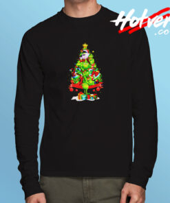 The Grinch Tree Merry Christmas Long Sleeve T shirt