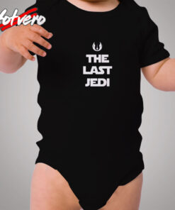 The Last Jedi Star Wars Symbol Logo Cozy Baby Onesies